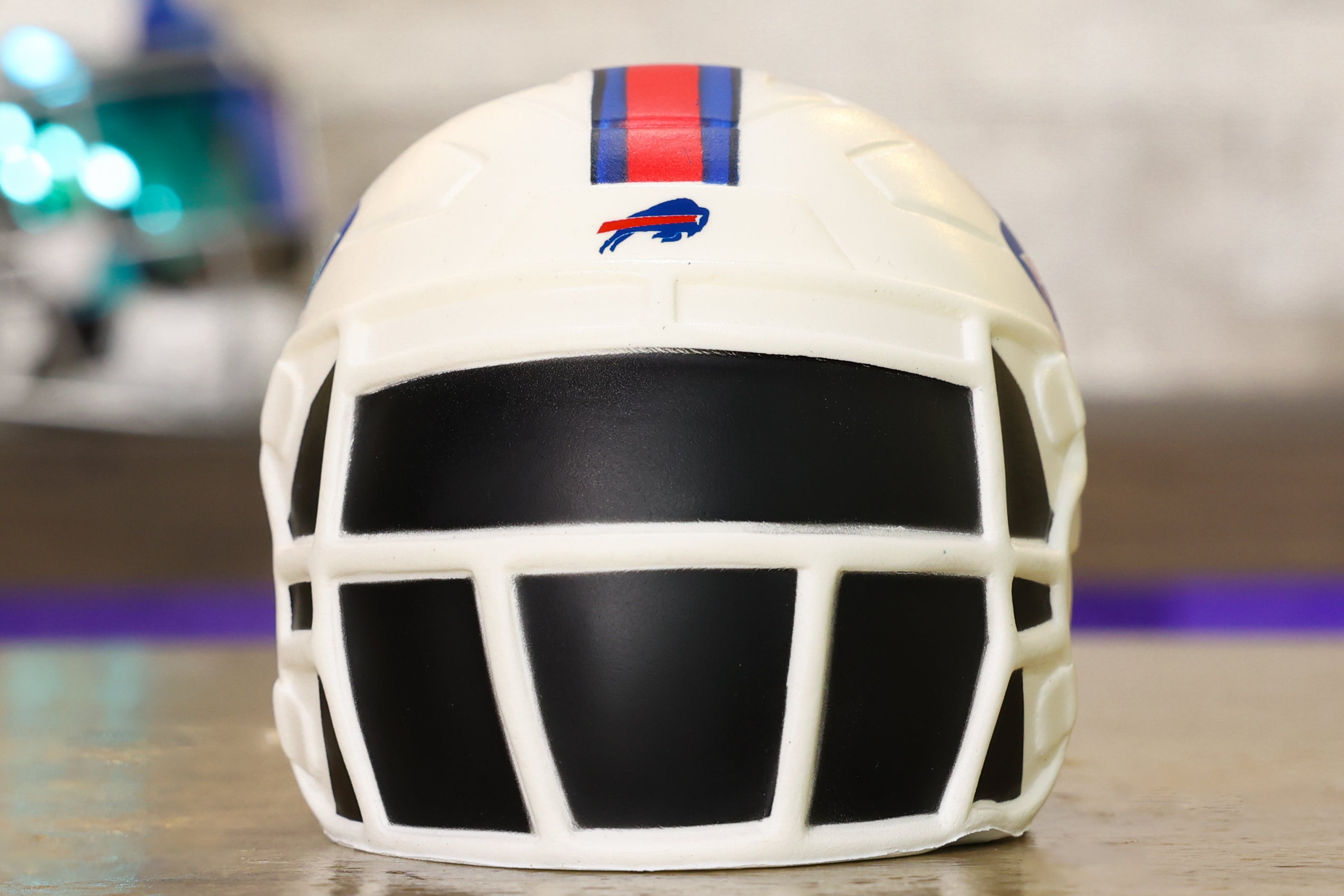 buffalo object on football helmet Jumbo Squeezymates Helmet