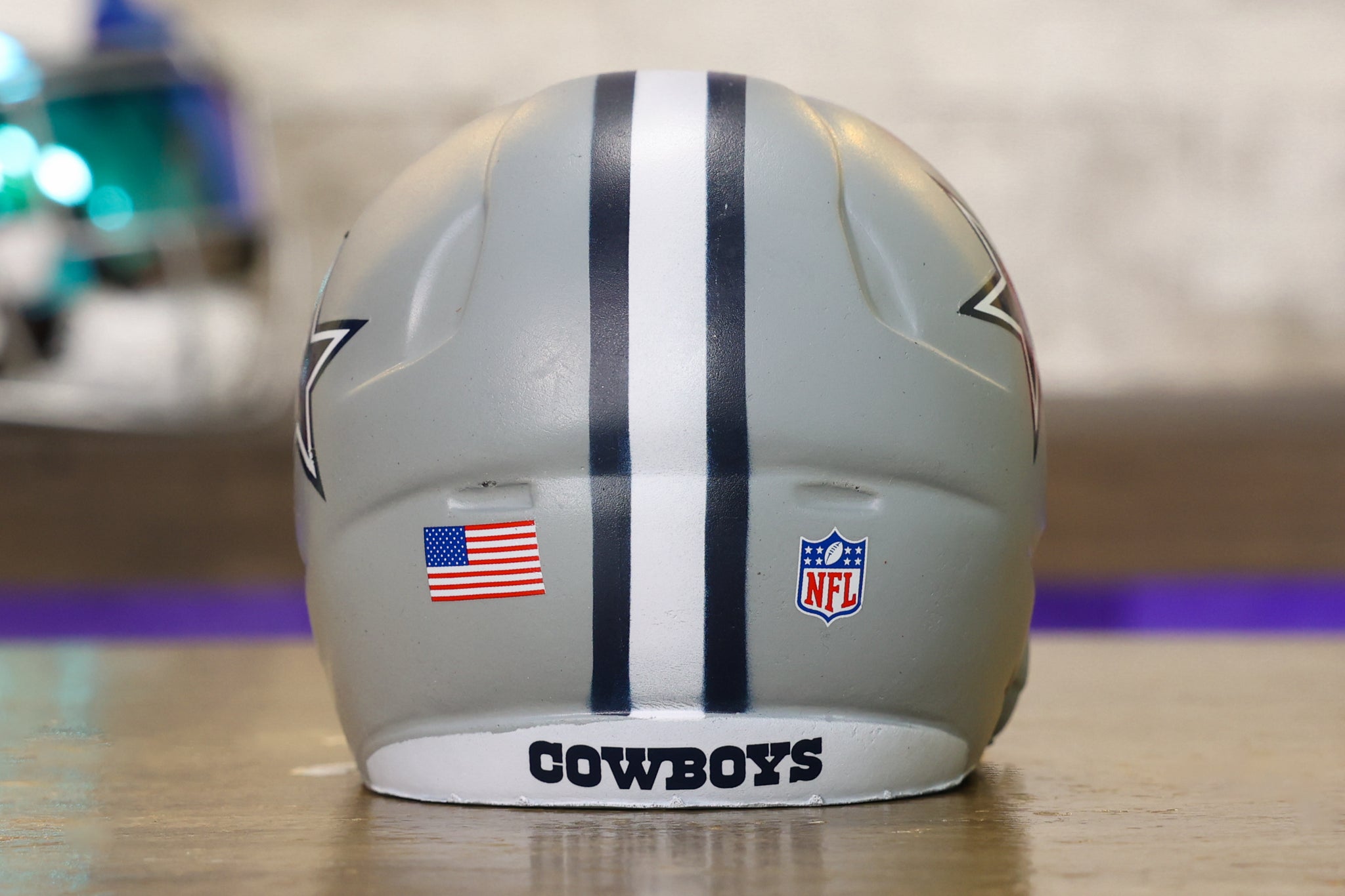 dallas cowboy motorcycle helmet Jumbo Squeezymates Helmet