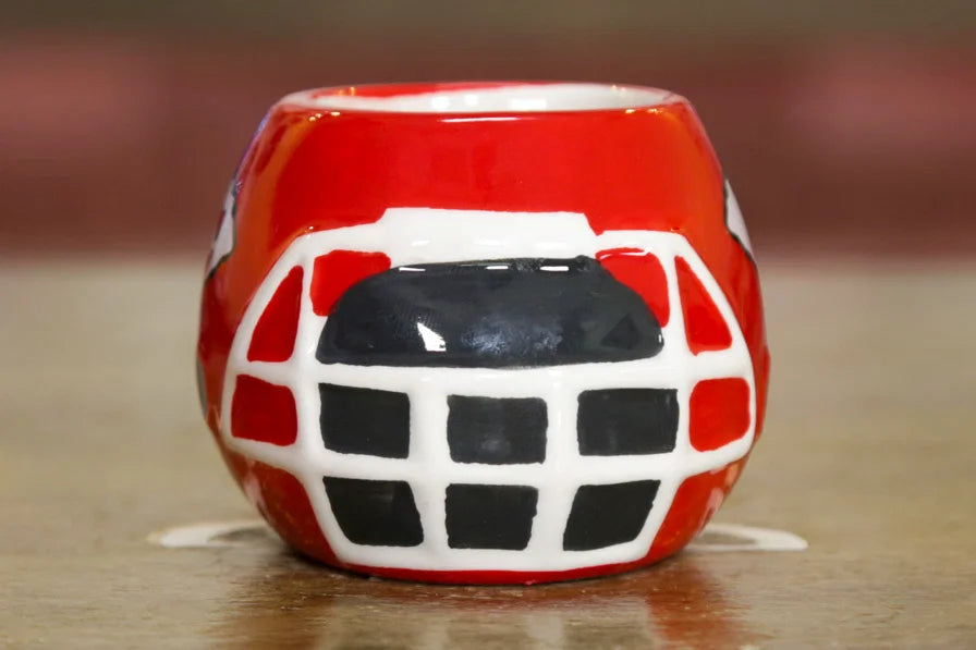 カンザスシティ・チーフス - セラミックヘルメットキャディ – Green
