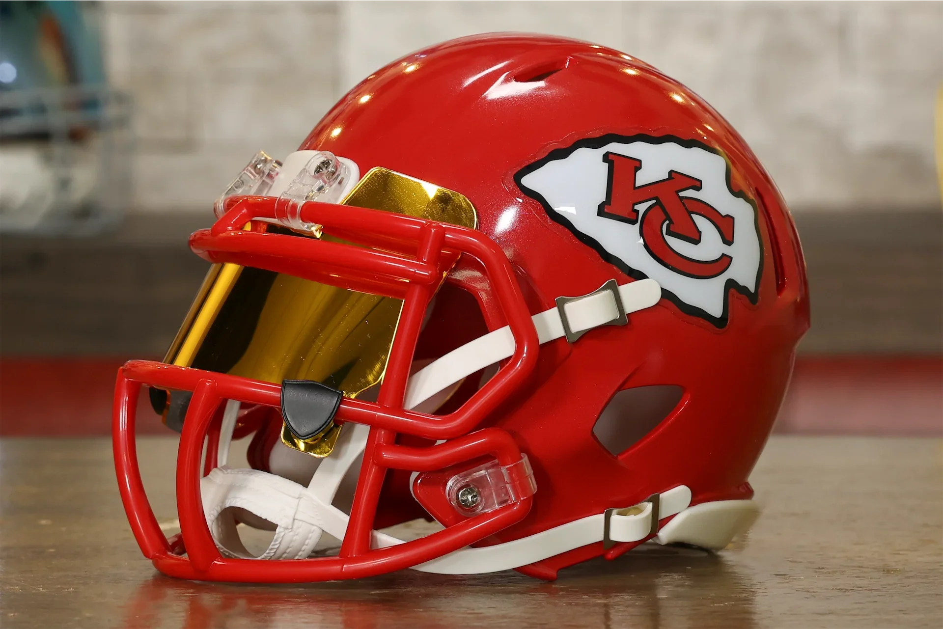 Kansas City Chiefs Riddell Speed Mini Helmet