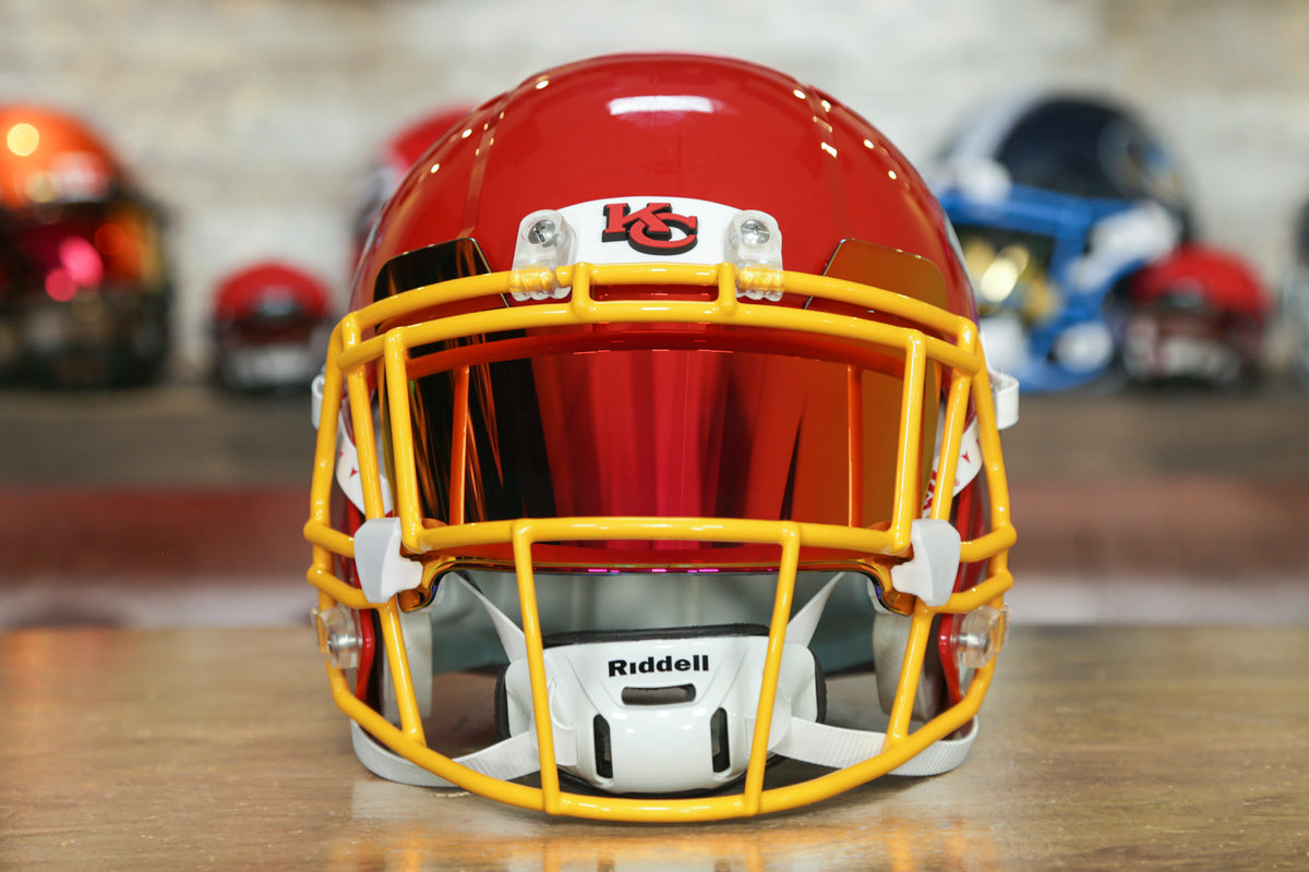 Kansas City Chiefs Riddell Speed Replica Helmet GG Edition 00290 kansas-city-chiefs-riddell-speed-replica-helmet-gg-edition-00290