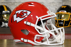 Kansas City Chiefs Riddell Speed Display Helmet