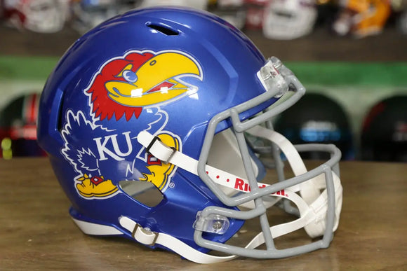 Kansas Jayhawks - Riddell Speed Display Helmet