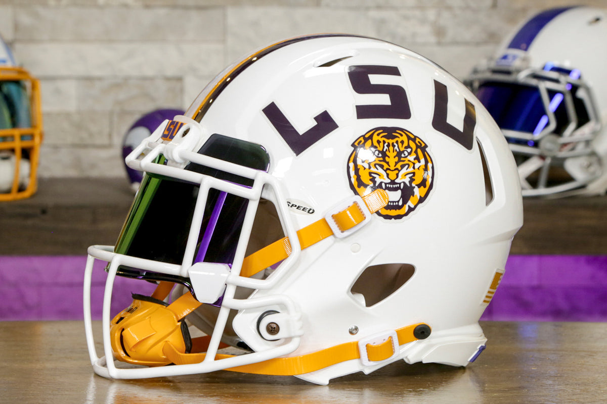 LSU Tigers Riddell Speed Authentic Helmet - GG Edition 00276 – Green ...