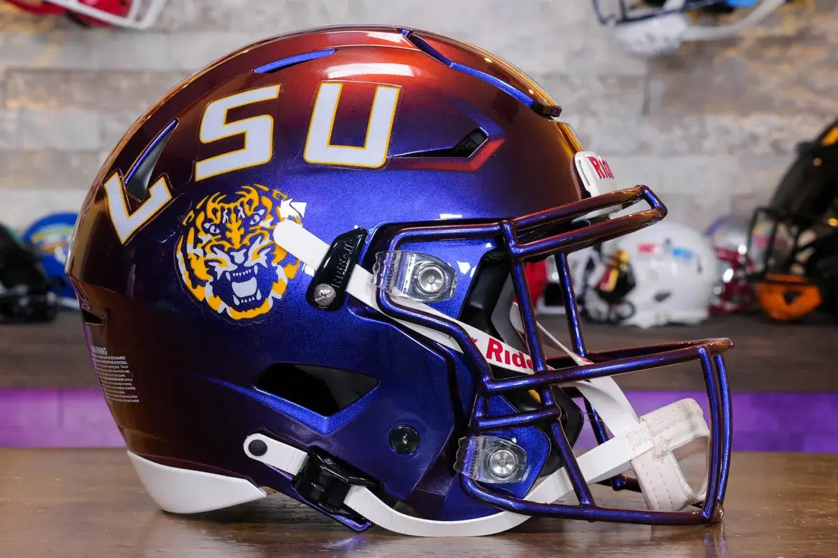 Riddell スピードフレックス ヘルメット LARGE LSU タイガース リデル スピードフレックス ヘルメット – Green