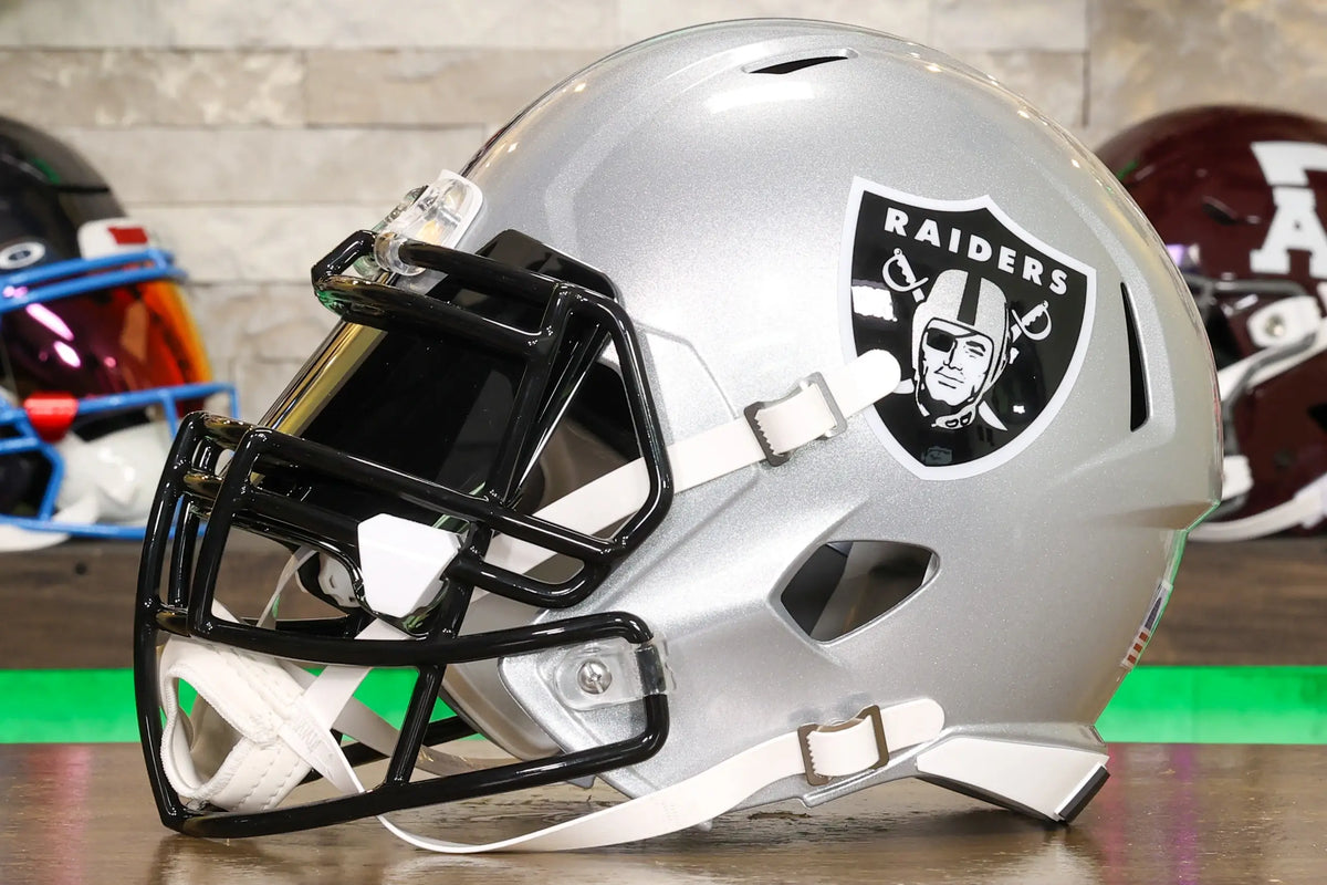 Las Vegas Raiders Riddell Speed Display Helmet - GG Edition – Green ...
