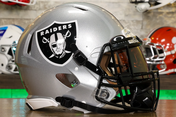 Las Vegas Raiders Riddell Speed Authentic Helmet - GG Edition Las Vegas Raiders Riddell Speed Authentic Helmet - GG Edition