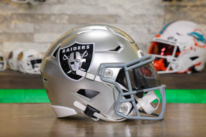 Las Vegas Raiders Riddell SpeedFlex Mid-Size Helmet – Green