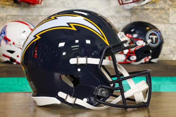 Los Angeles Chargers Riddell Speed Authentic Helmet - Super Chargers Alternate