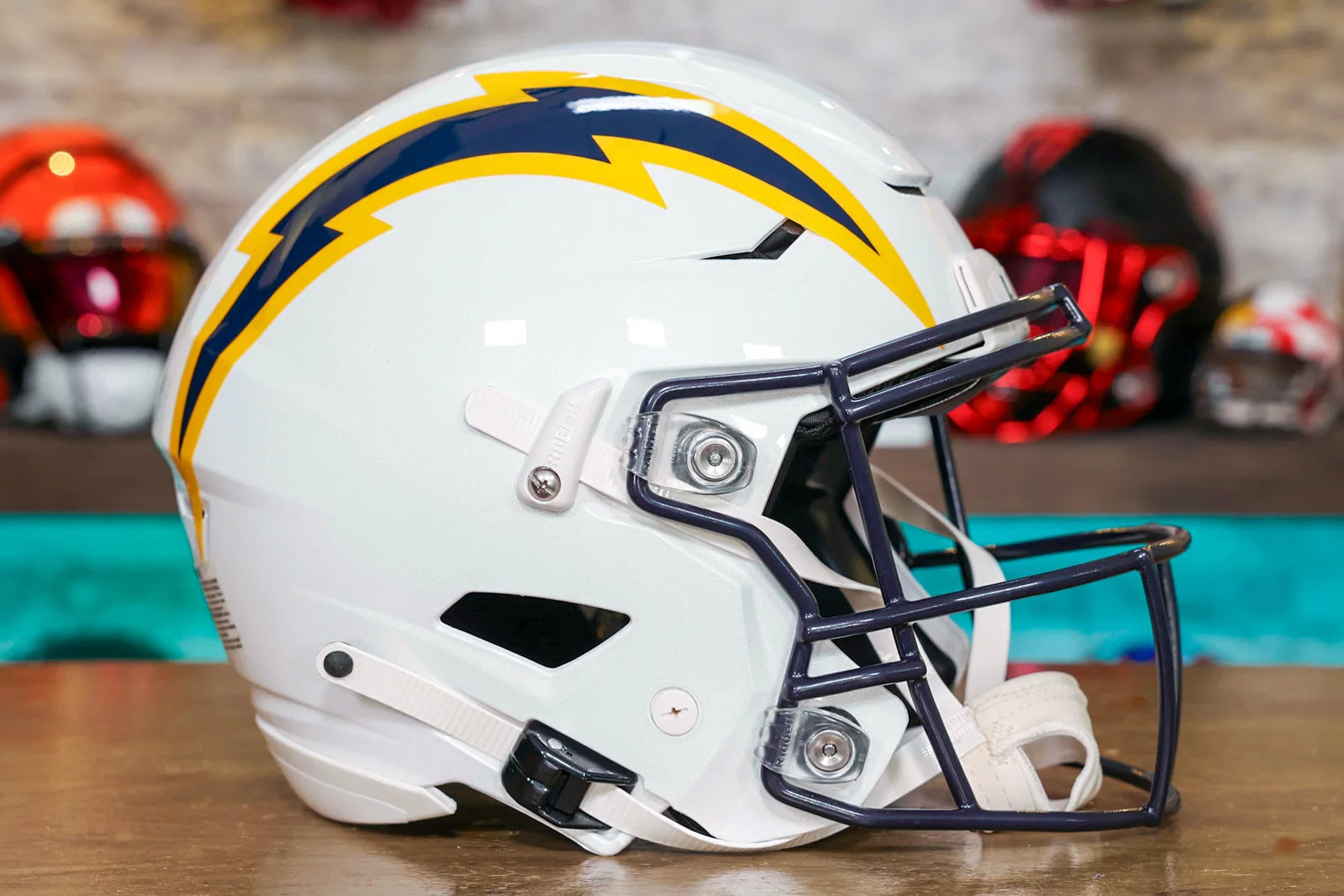 Los Angeles Chargers Riddell SpeedFlex Helmet Navy Color Rush