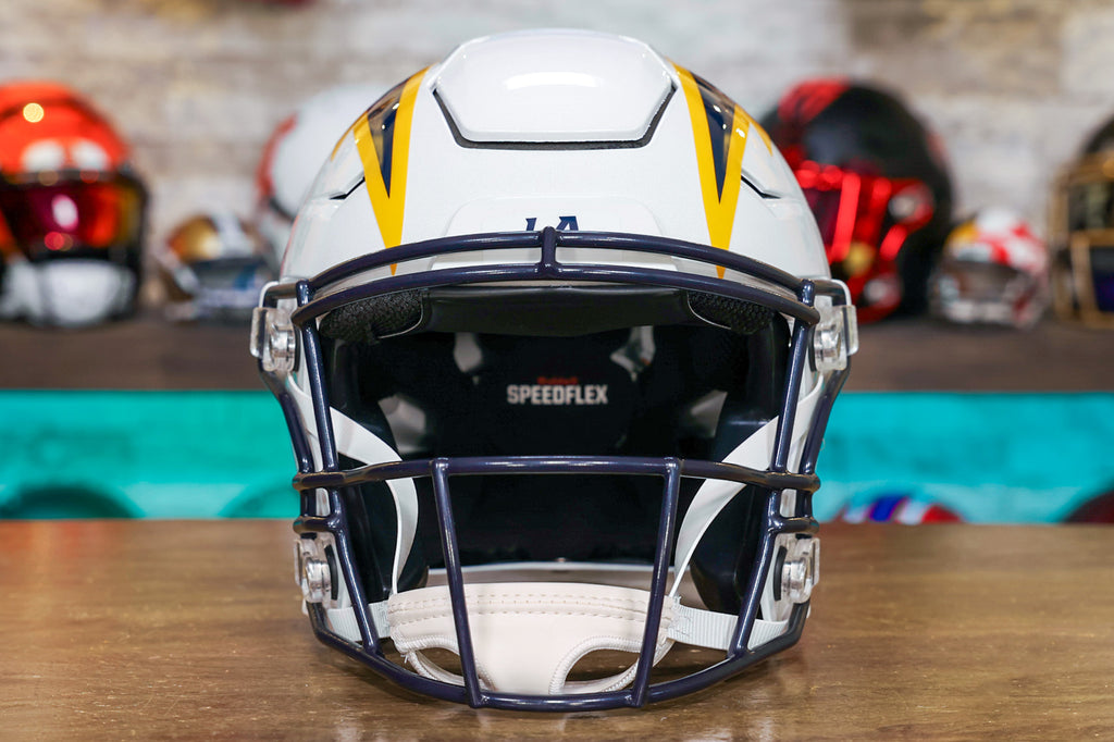 Los Angeles Chargers Riddell SpeedFlex Helmet - Color Rush Navy – Green  Gridiron, Inc.