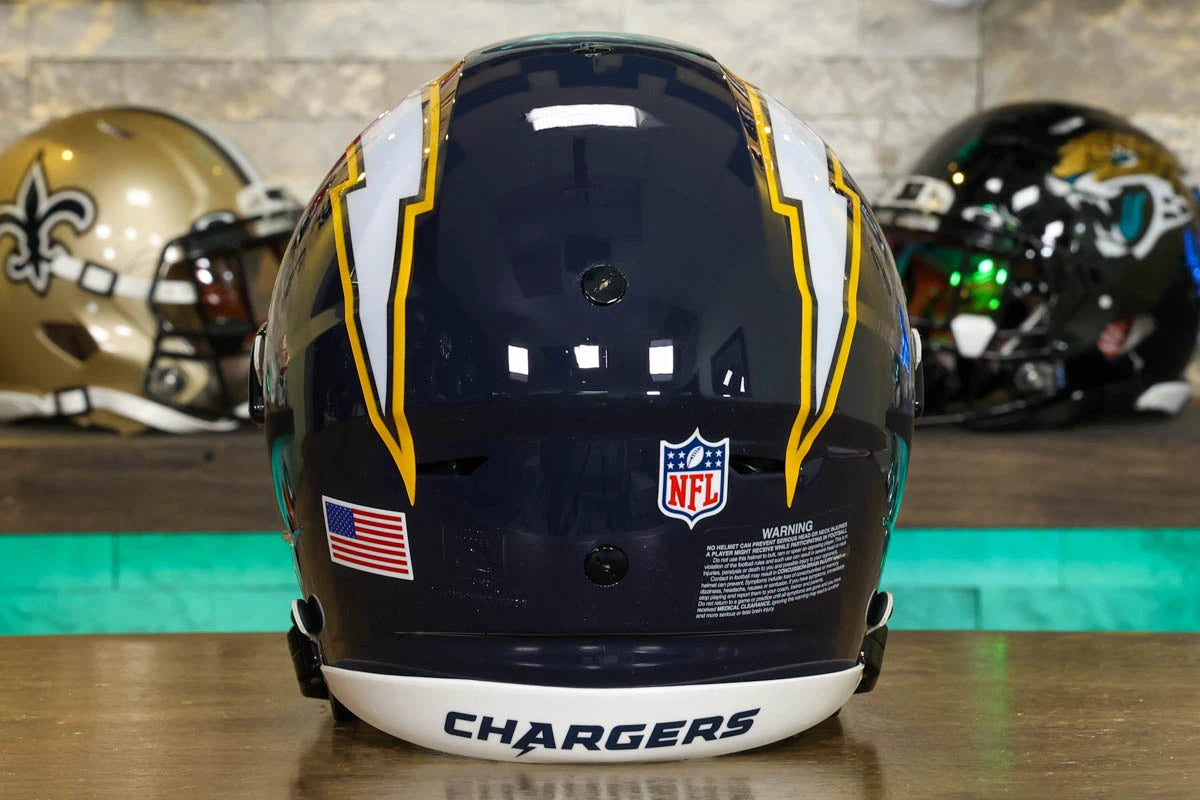 chargers speedflex helmet outline Los Angeles Chargers Riddell SpeedFlex Helmet
