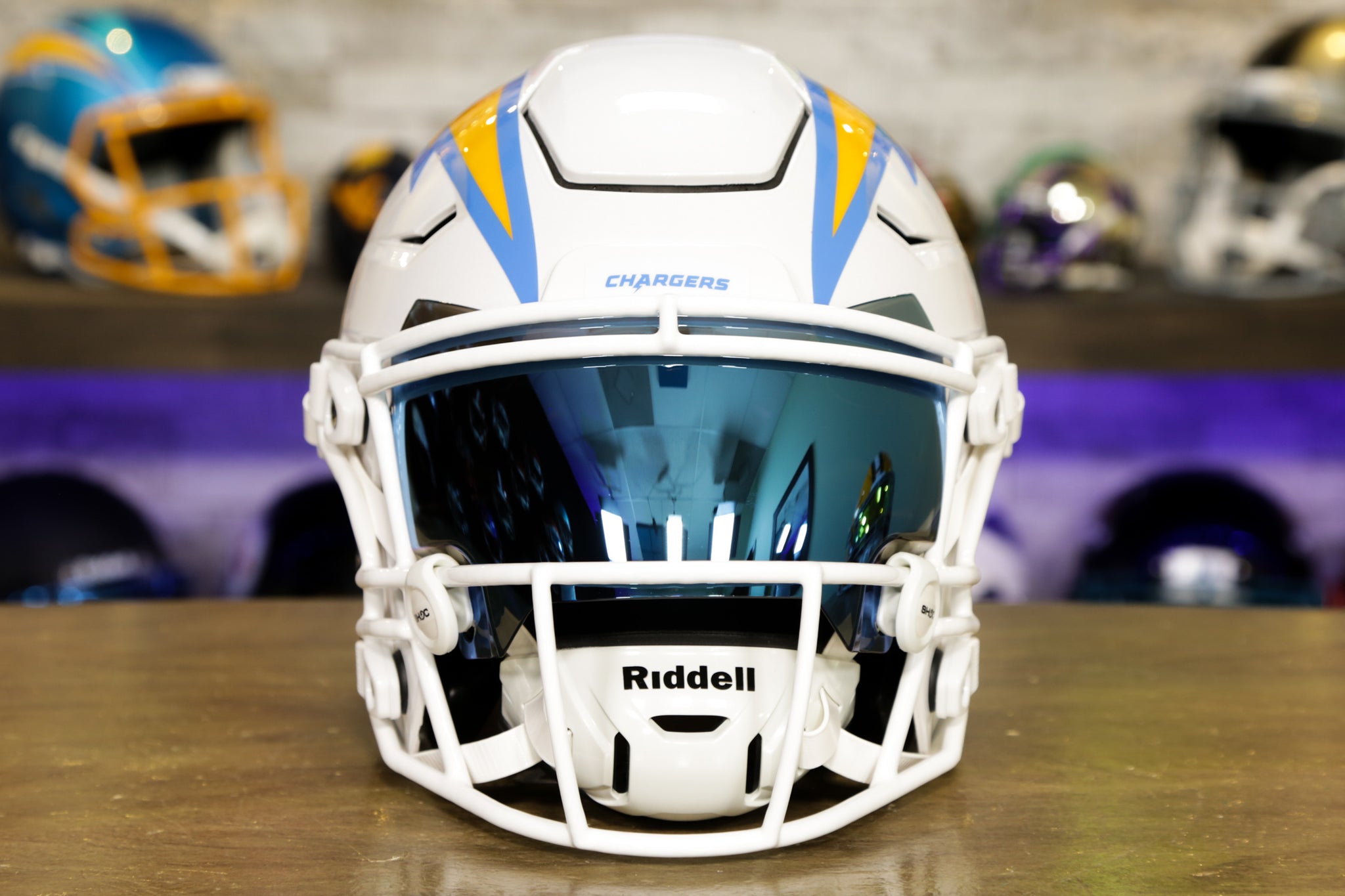 SHOC Zero G Plus Visor - Ice Blue – Green Gridiron, Inc.