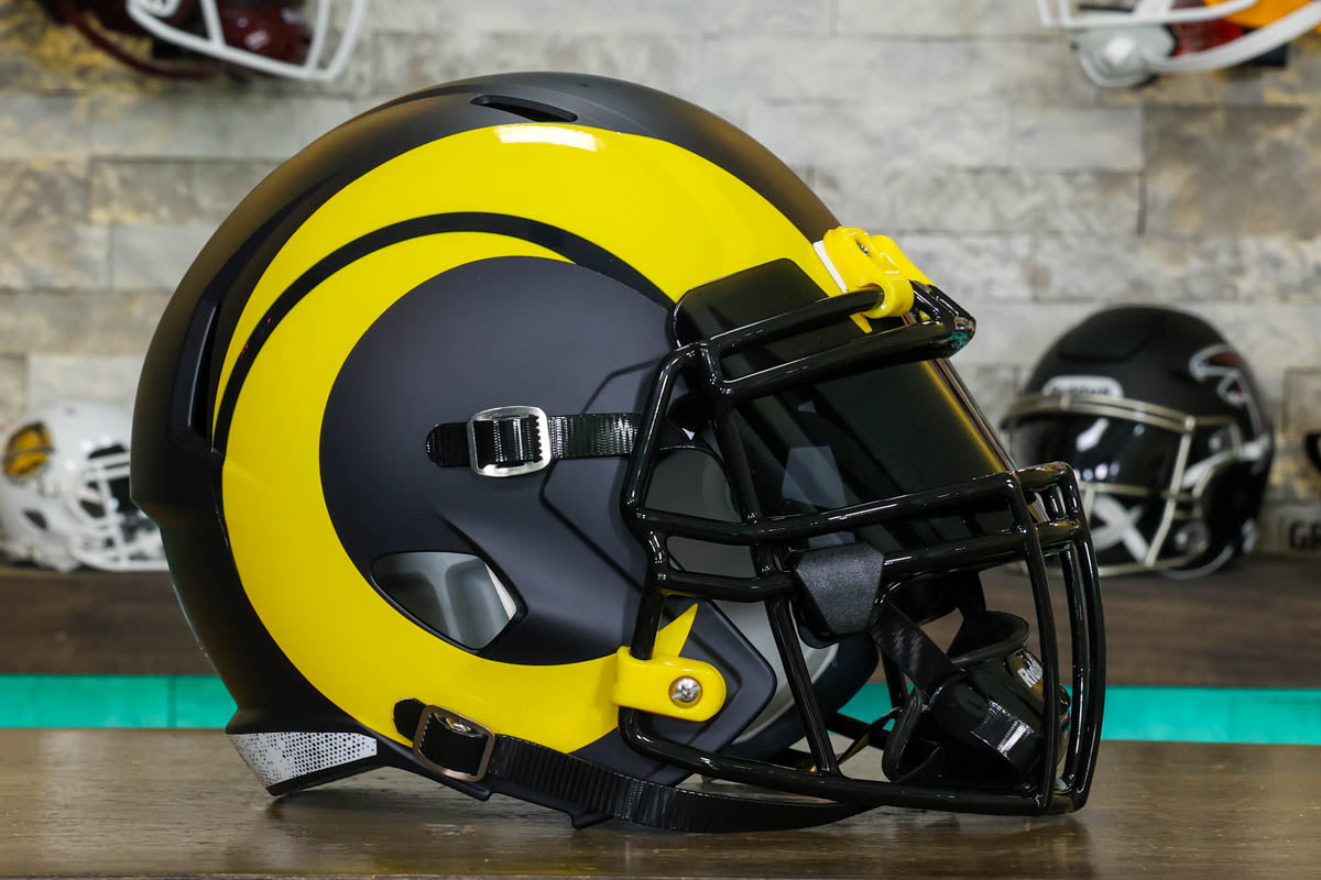 Los Angeles Rams Riddell Speed Display Helmet - Rivalries GG Edition ...