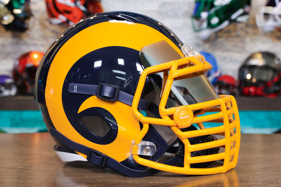 Los Angeles Rams Riddell Speed Replica Helmet - GG Edition