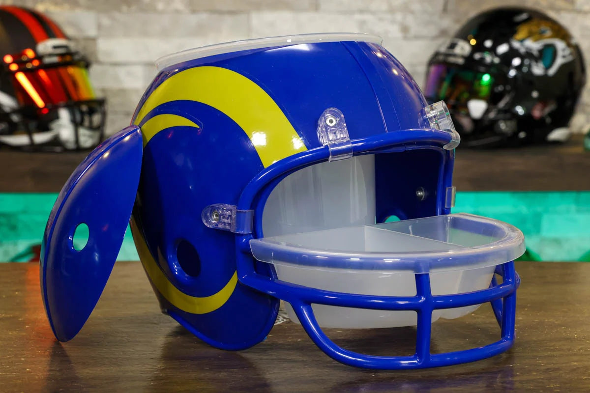 Los Angeles Rams Snack Helmet – Green Gridiron, Inc.
