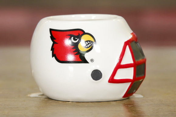 Louisville Cardinals - Ceramic Helmet Caddy