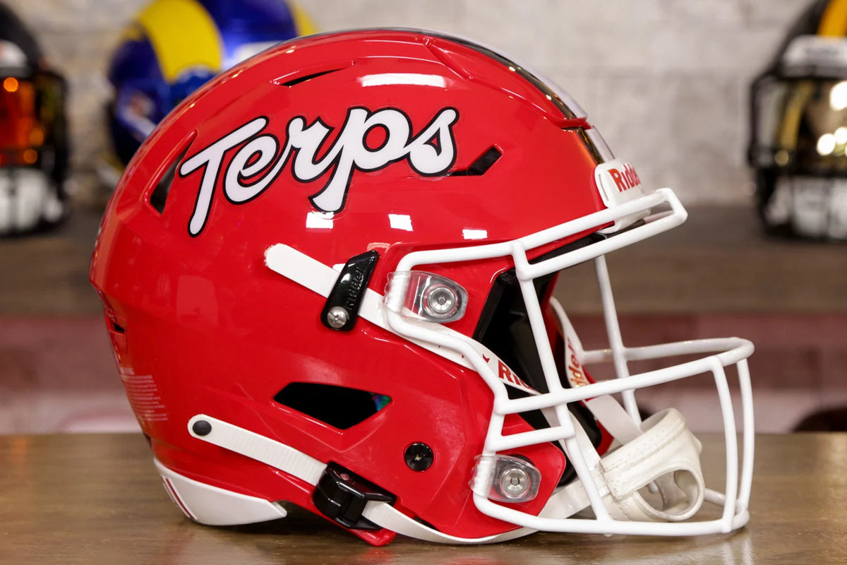 Maryland Terrapins Riddell SpeedFlex Helmet - Script – Green Gridiron, Inc.