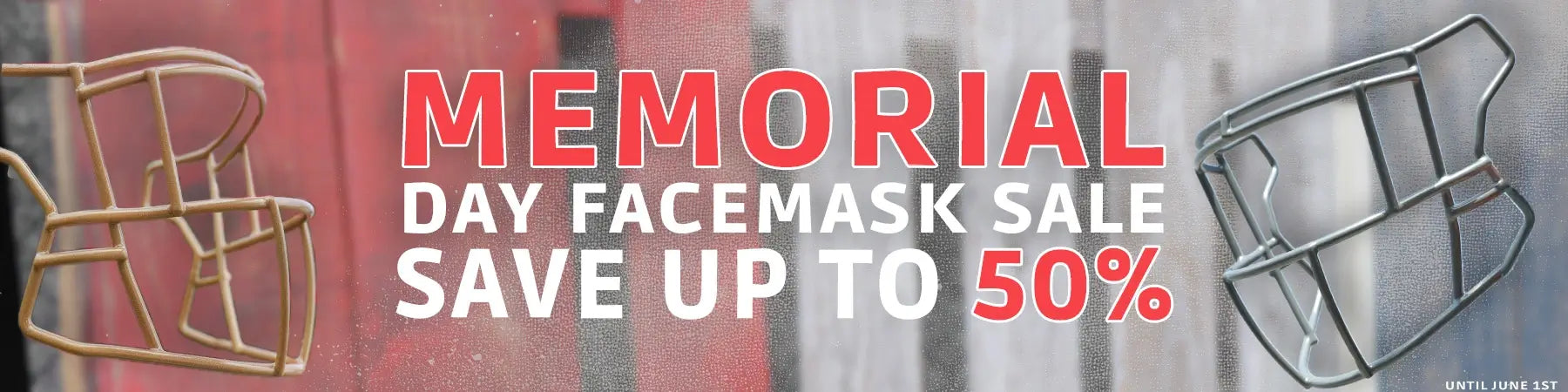 Memorial Day Sale on Facemasks