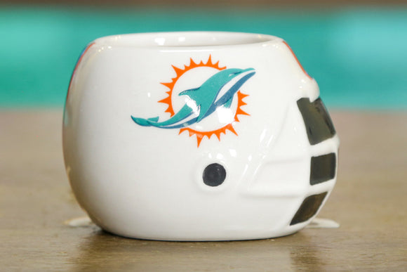 Miami Dolphins - Ceramic Helmet Caddy