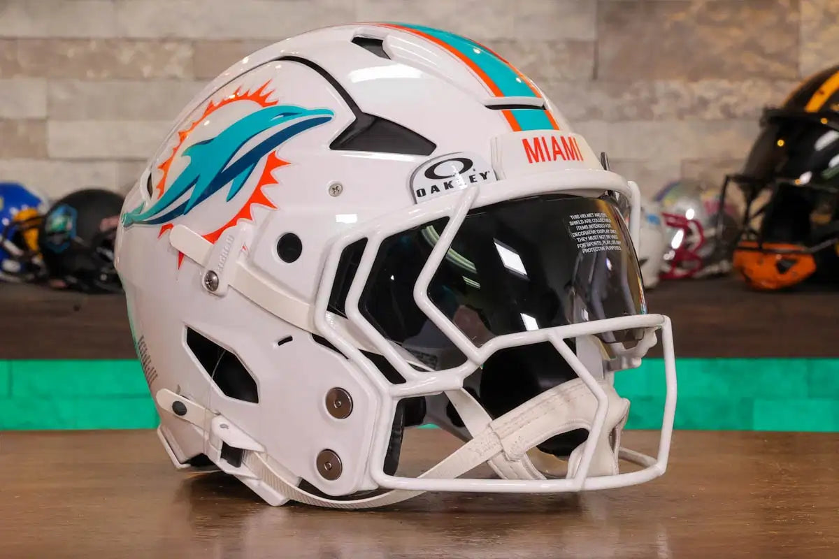 decorative football helmets Miami Dolphins Axiom Authentic Model:VSS-S-1004H Trek Dual Sport 2 Intercollegiate competition officially began messenger