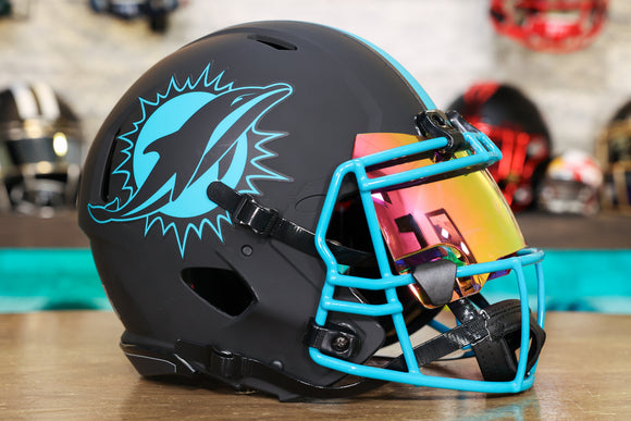 Miami Dolphins Riddell Speed Authentic Helmet - GG Edition 00218