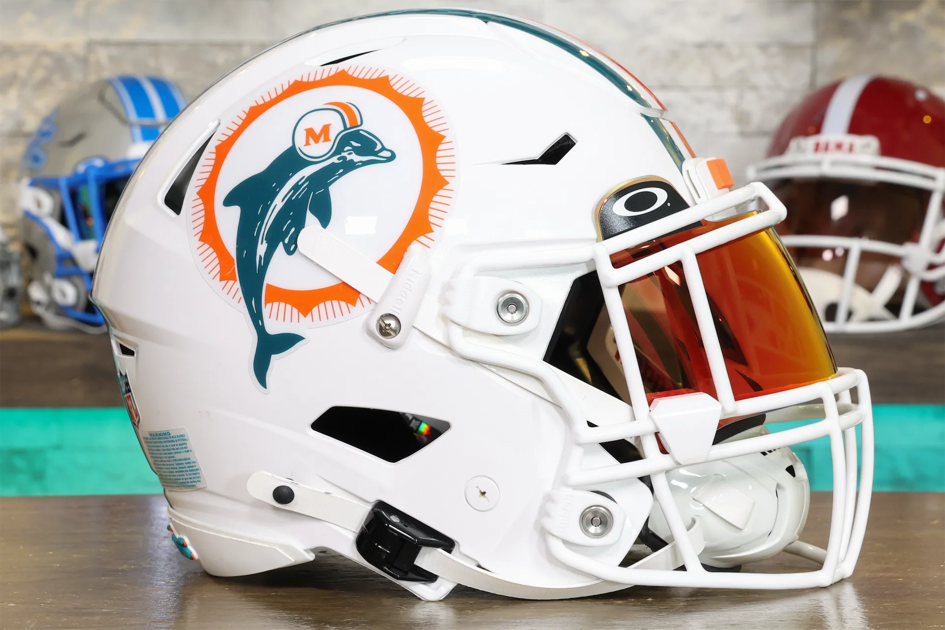 Miami Dolphins Riddell SpeedFlex Helmet - Throwback