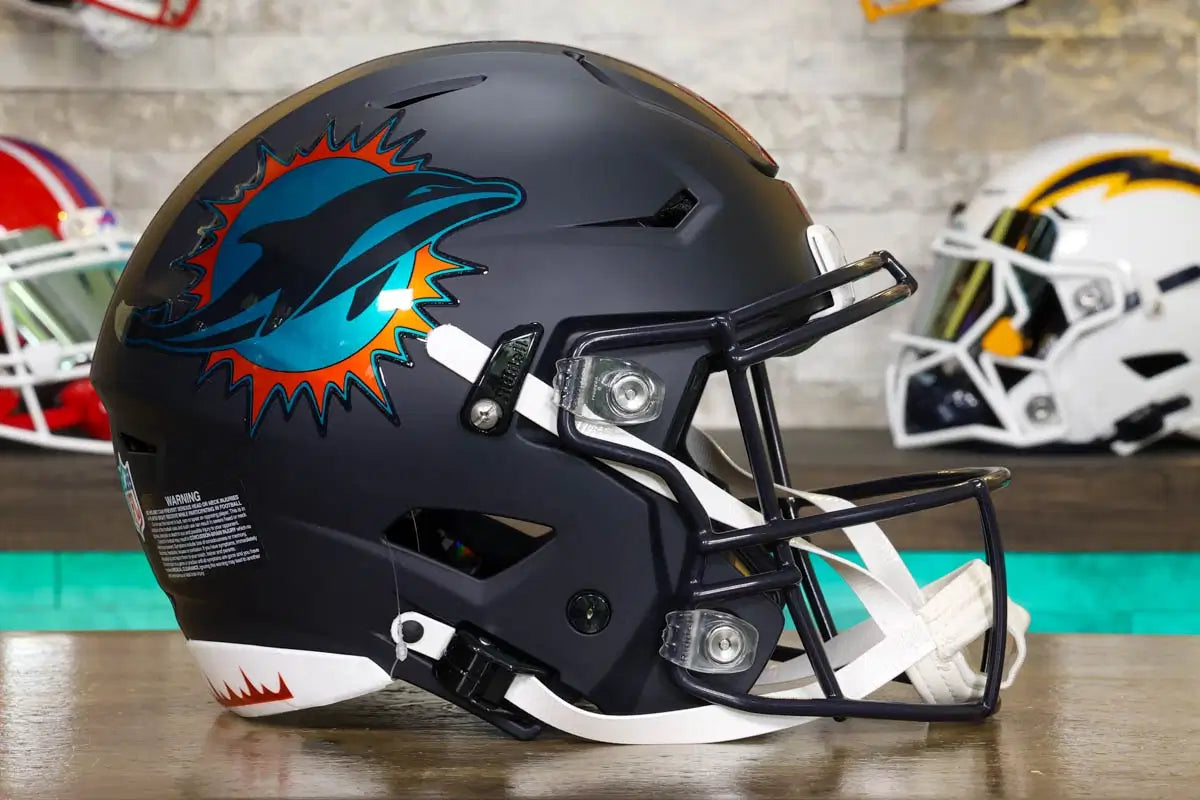 riddell speedflex helmet reconditioning Miami Dolphins Riddell SpeedFlex Helmet