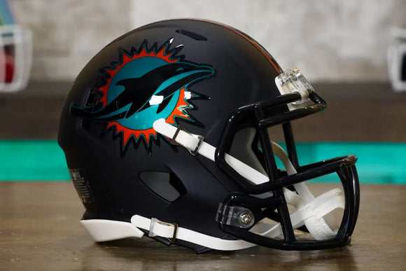 Miami Dolphins Riddell Speed Mini Helmet - Rivalries
