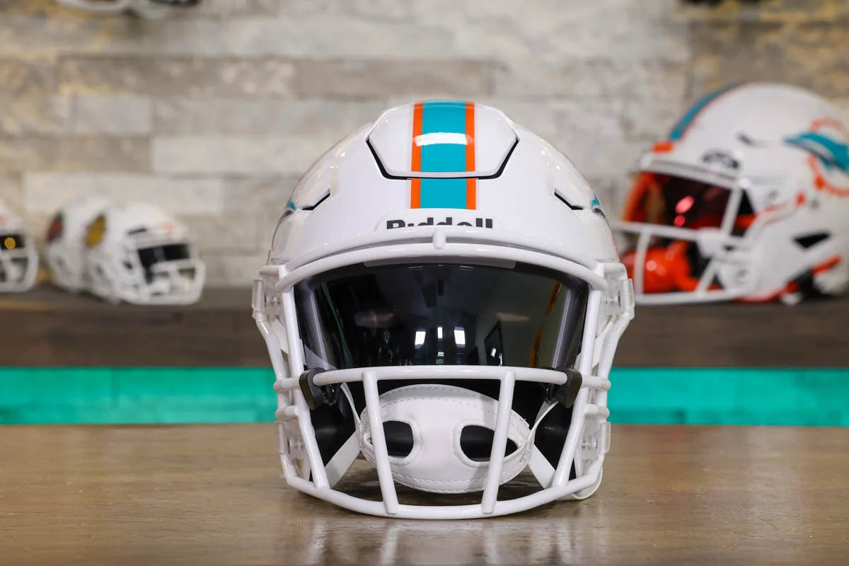 Miami Dolphins Riddell SpeedFlex Mid-Size Helmet – Green Gridiron