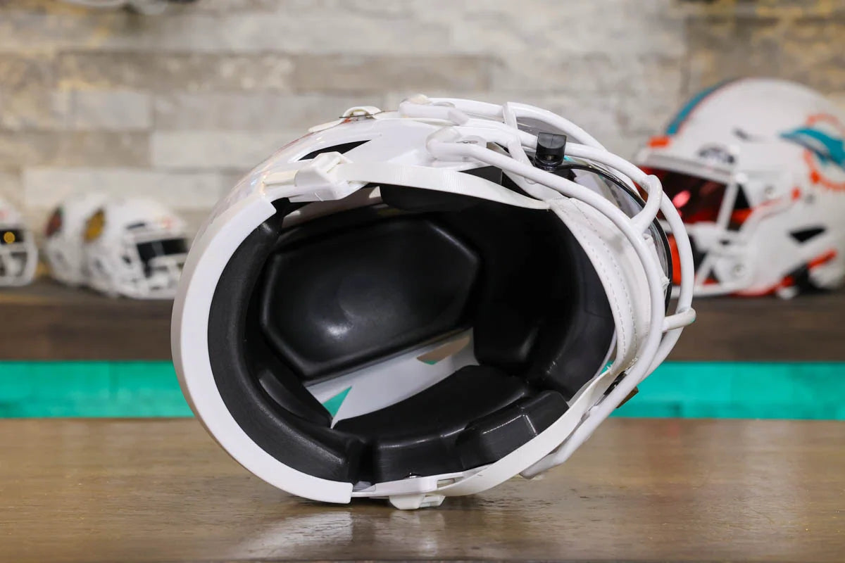 Miami Dolphins Riddell SpeedFlex Mid-Size Helmet – Green Gridiron