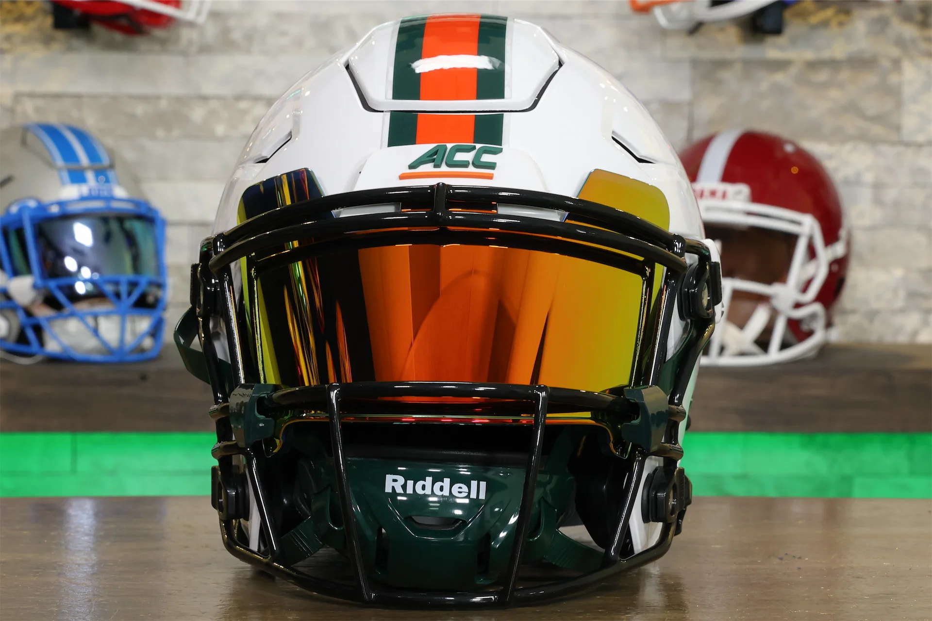 Miami Hurricanes Riddell SpeedFlex Helmet
