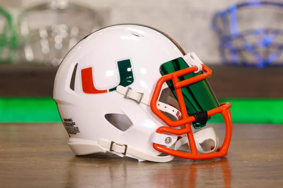 calmini football helmets Miami Hurricanes Riddell Speed Mini Helmet this collectible Speed Mini Model:904H 6-10KG Gibson Baitcast Fishing Reel AW 22/23