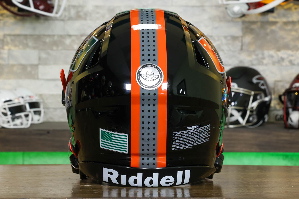 bike helmet miami Miami Hurricanes Riddell SpeedFlex Helmet