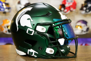 michigan state speedflex helmet Spartans White Authentic Buy this collectible Custom Michigan Speedflex Michigan State