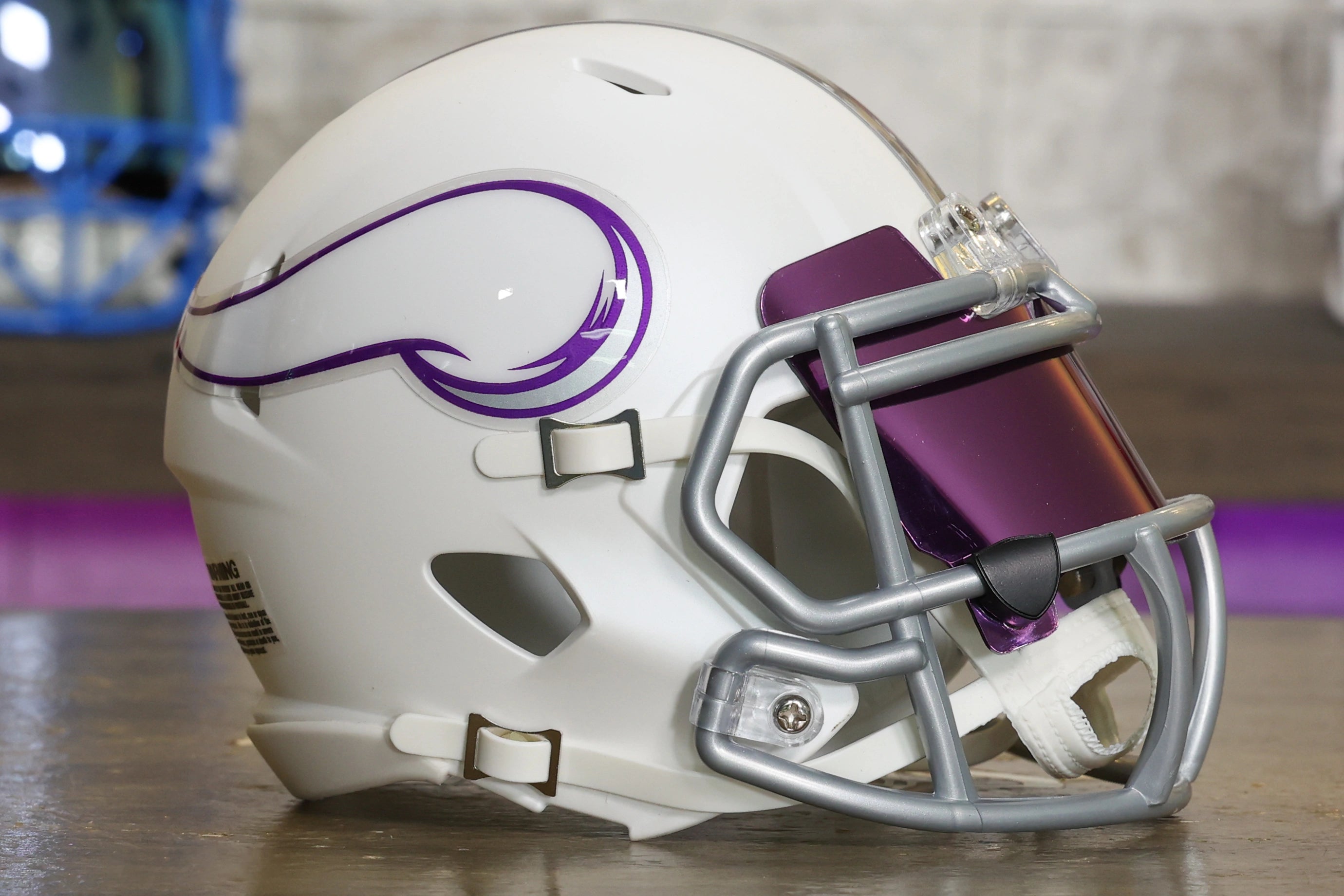Minnesota Vikings Riddell Speed Mini Helmet GG Edition 02375