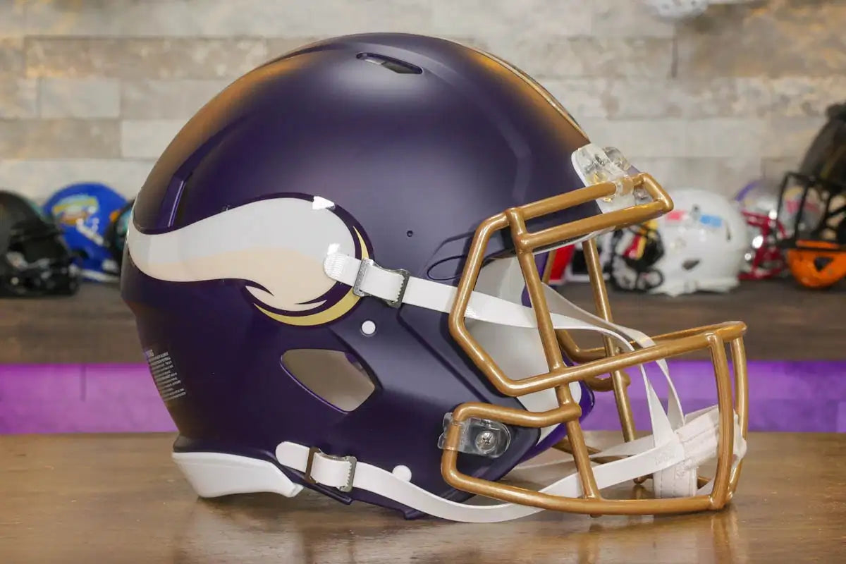 Minnesota Vikings Riddell Speed Authentic Helmet - Rivalries