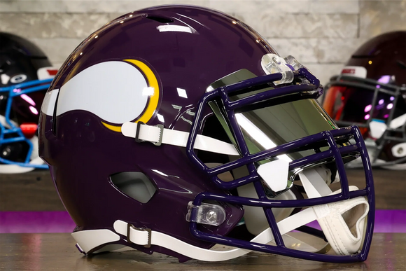 Minnesota Vikings Riddell Speed Display Helmet - GG Edition