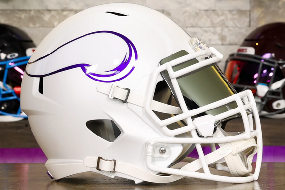 Minnesota Vikings Riddell Speed Display Helmet - GG Edition
