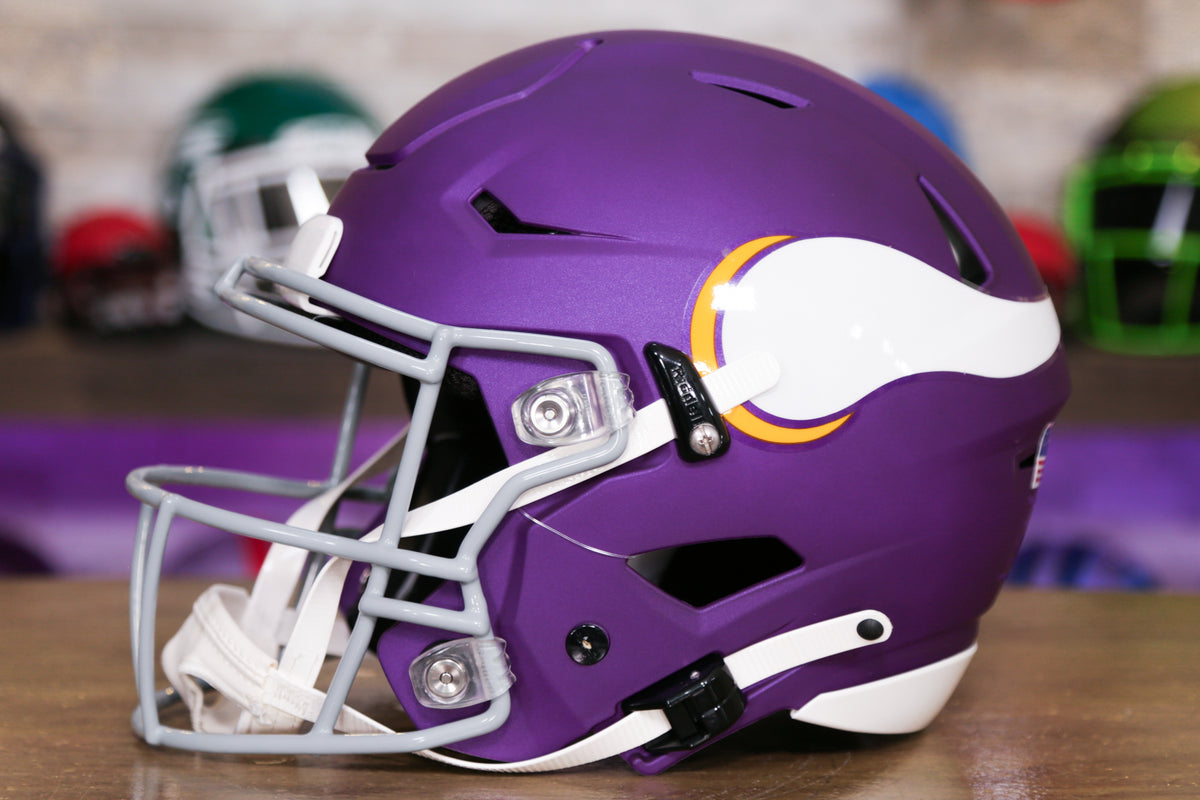Minnesota Vikings Riddell SpeedFlex Helmet Alternate Green Gridiron