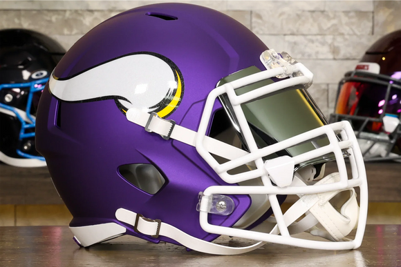 Minnesota Vikings Riddell Speed Display Helmet - GG Edition