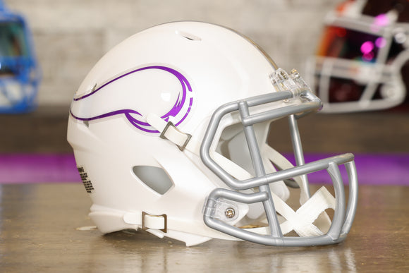 Minnesota Vikings Riddell Speed Mini Helmet Winter Warrior