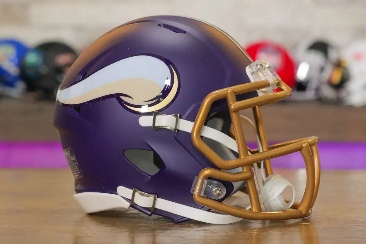 Minnesota Vikings Riddell Speed Mini Helmet - Rivalries