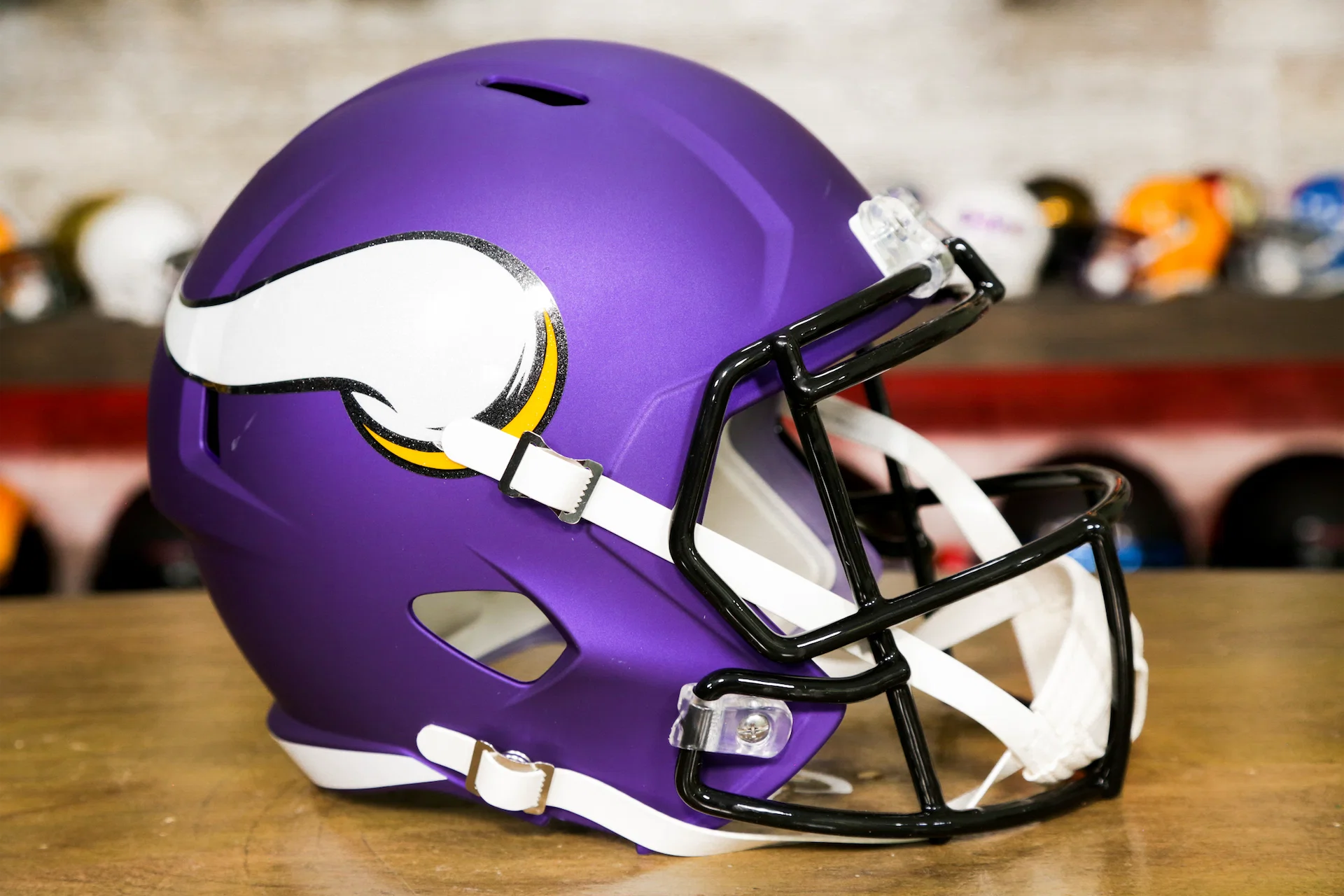 Minnesota Vikings Speed Replica Helmet, One Size