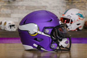 Minnesota Vikings Riddell SpeedFlex Mid-Size Helmet – Green