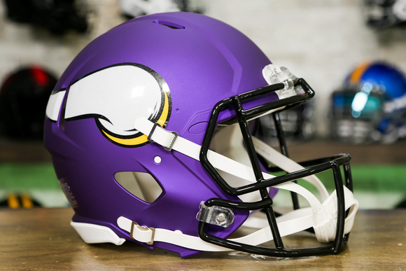 Minnesota Vikings Helmet Riddell Authentic Full Size Speed Style Minnesota Vikings Helmet Riddell Authentic Full Size Speed Style