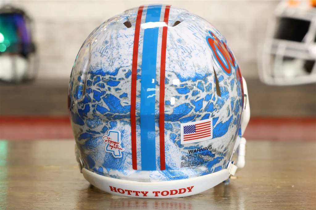 camo ole miss football helmet Ole Miss Rebels Riddell Speed Mini Helmet