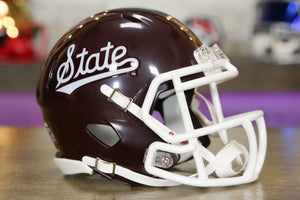 Mississippi State Bulldogs Riddell Speed Mini Helmet - Script