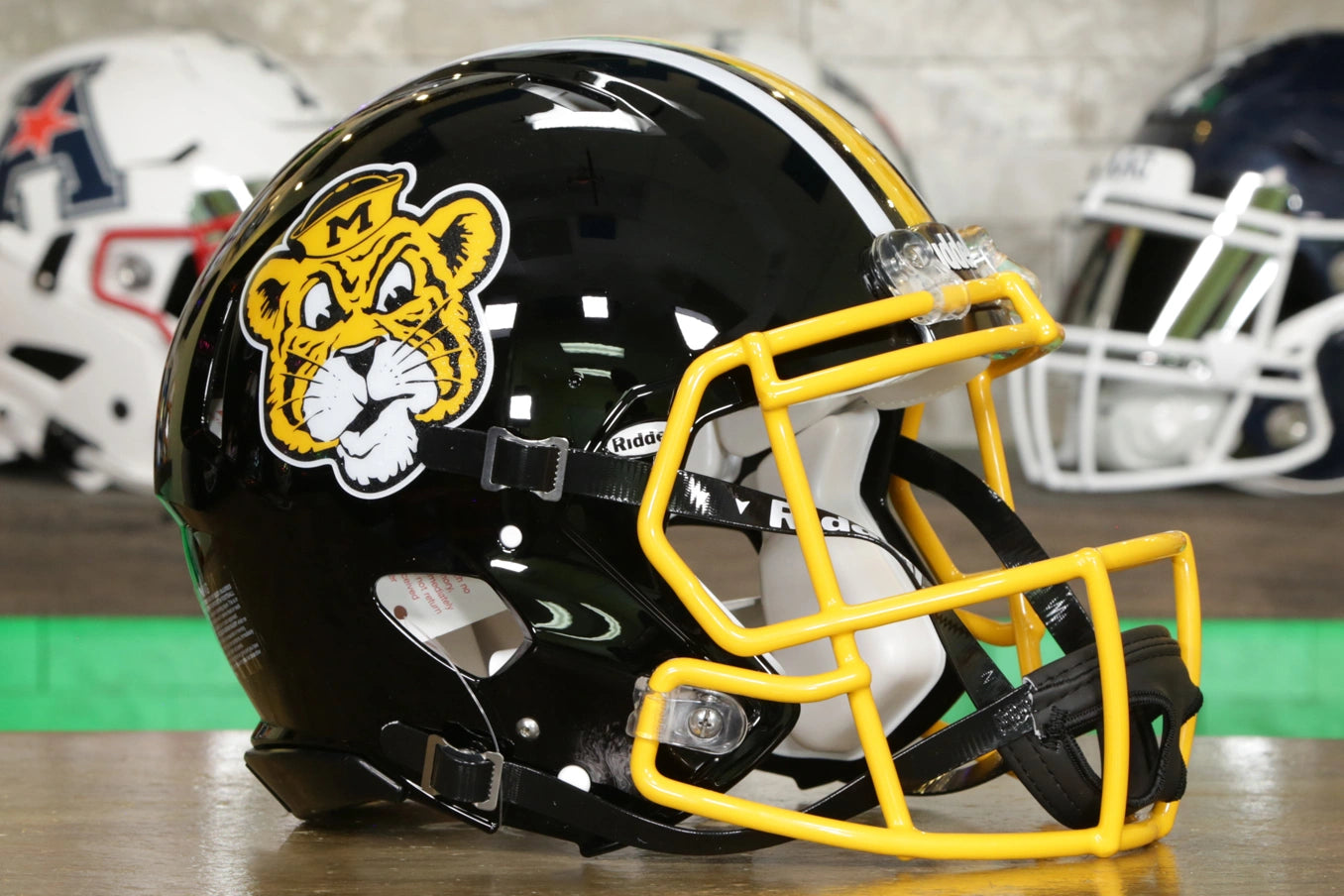 Missouri Tigers Riddell Speed Authentic Helmet Missouri Tigers Riddell Speed Authentic Helmet