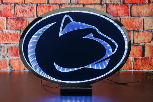 NCAA LED Infinity Logo Light - Penn State Nittany Lions